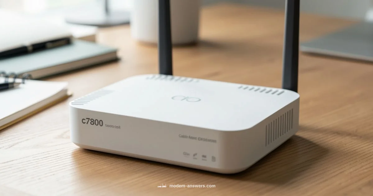 c7800 Gateway Guide - Modem Answers