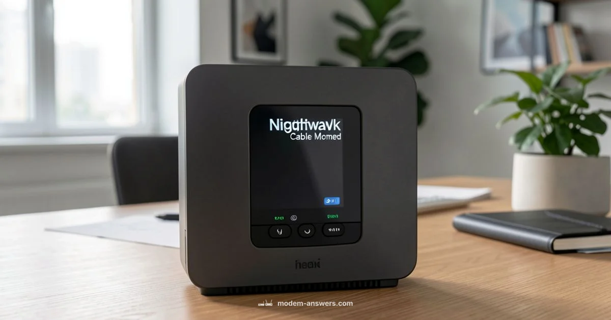 Nighthawk Modem Guide - Modem Answers