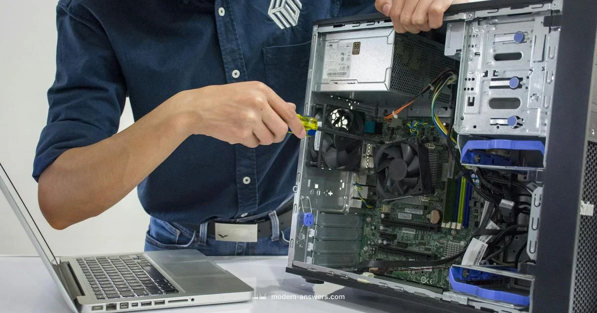 Modem Troubleshoot Guide - Modem Answers