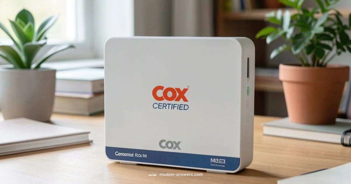 Cox Certified Modem - Modem Answers