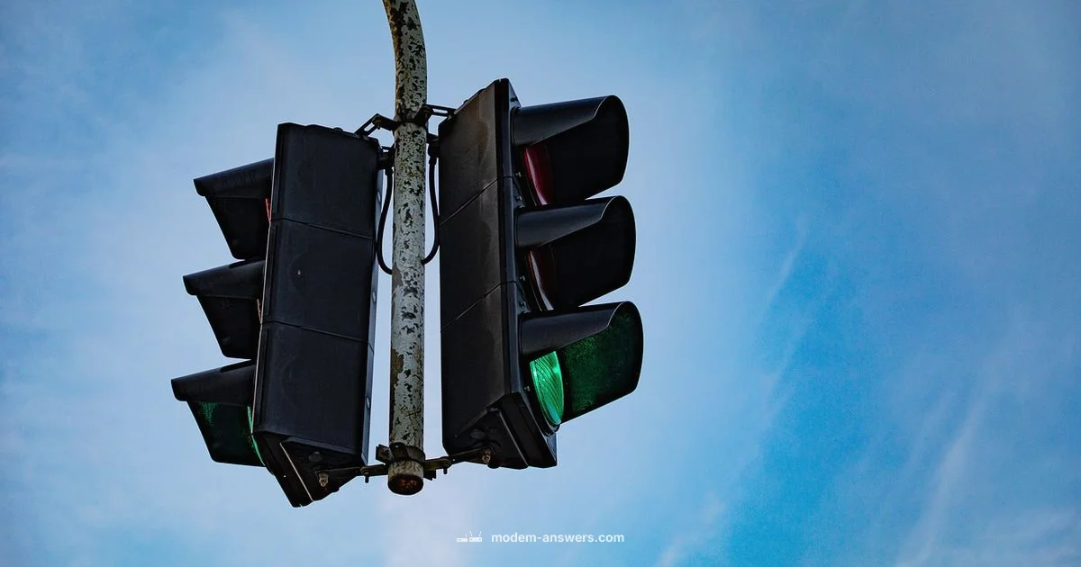 Blinking Green Light - Modem Answers