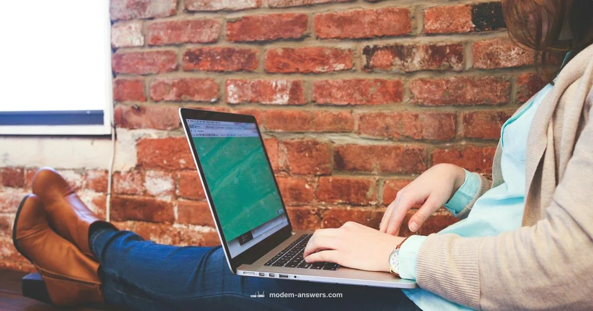 WOW Internet Setup - Modem Answers