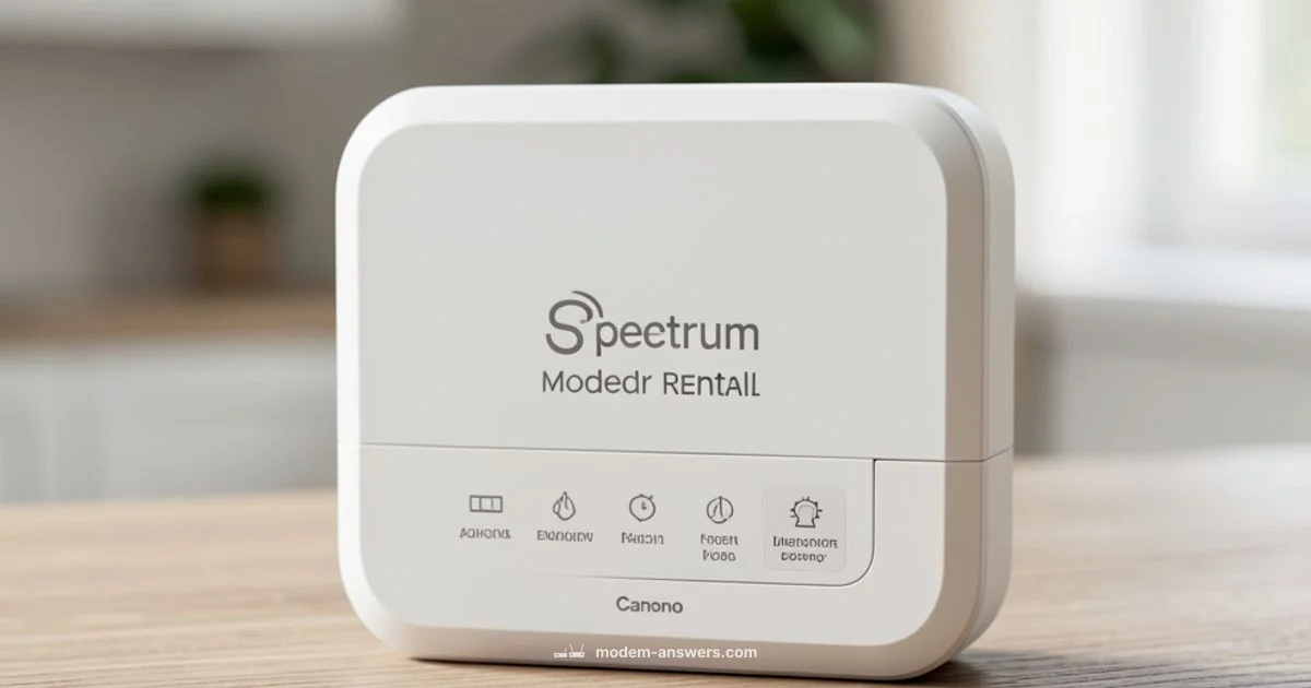 Spectrum Modem Rental - Modem Answers