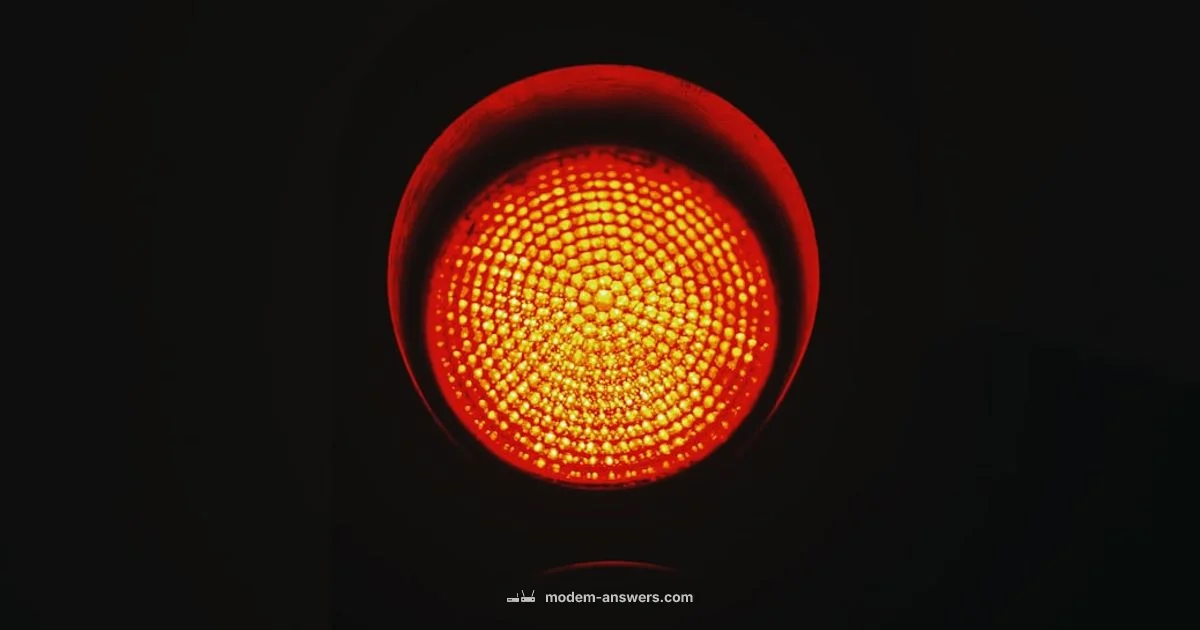 Red Blink Guide - Modem Answers