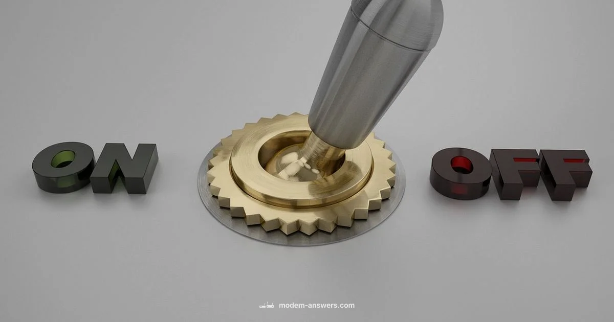 Factory Reset - Modem Answers