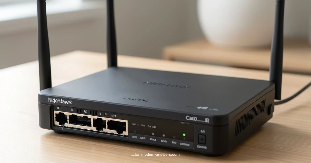 Nighthawk CAX80 Review - Modem Answers