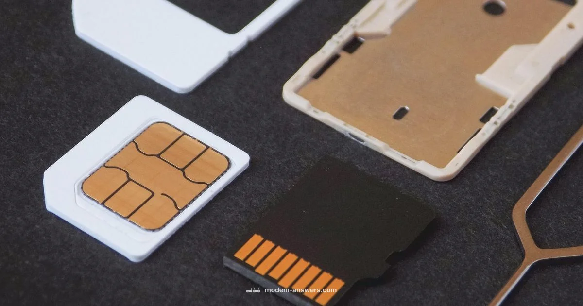 SIM Slot USB Modem - Modem Answers