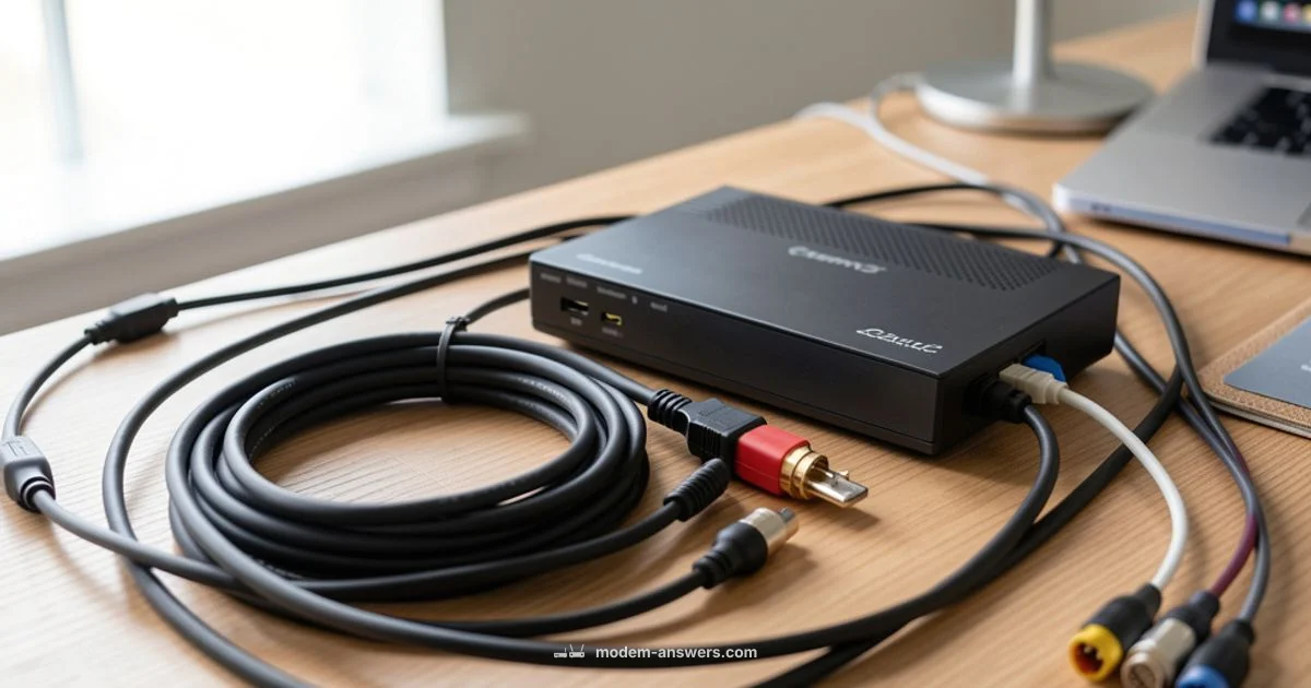 Coaxial Cable Setup - Modem Answers