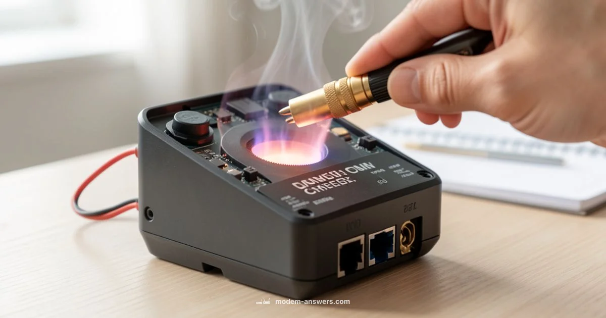 Overheating Modem Overheating Modem - Modem Answers