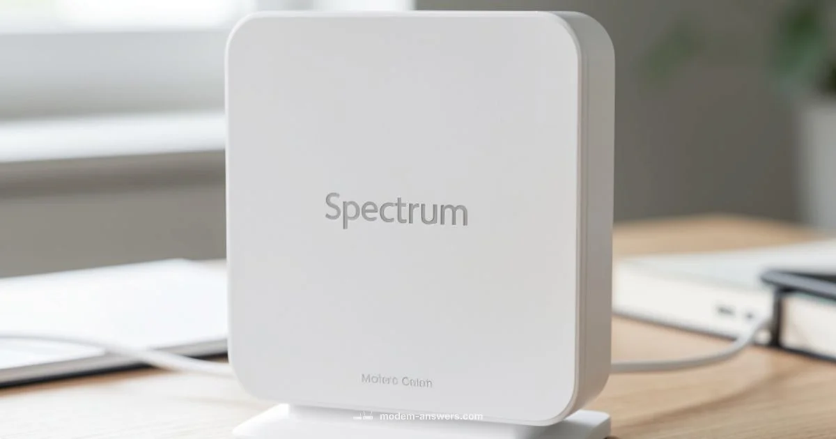 Spectrum Setup - Modem Answers