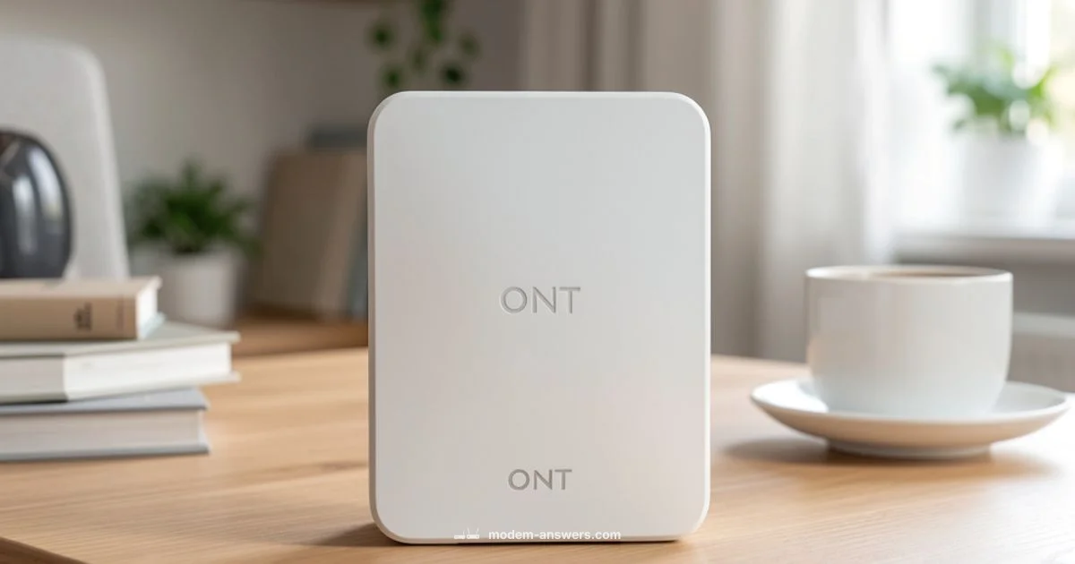 ONT Fiber Modem Guide - Modem Answers