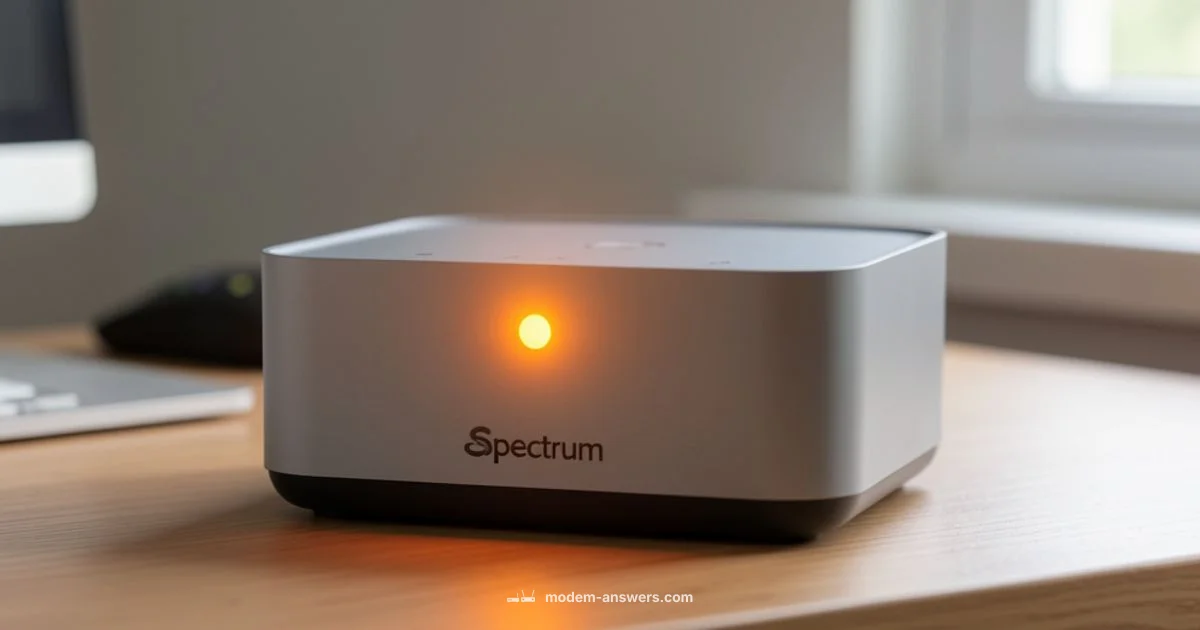 Orange Light Fix - Modem Answers