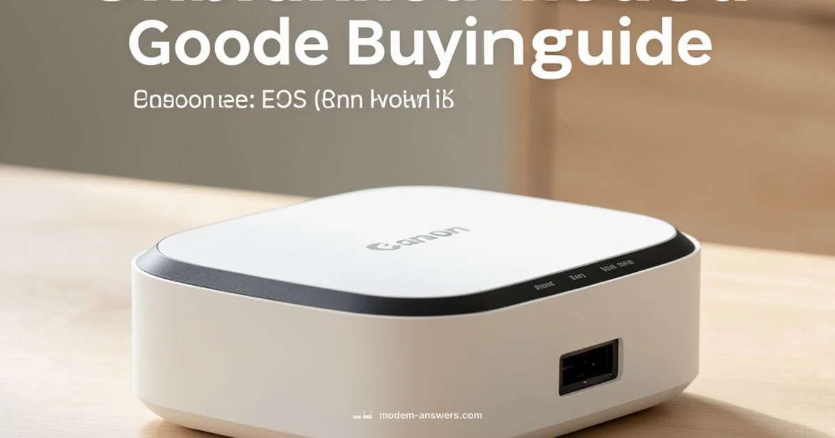 Modem Guide - Modem Answers