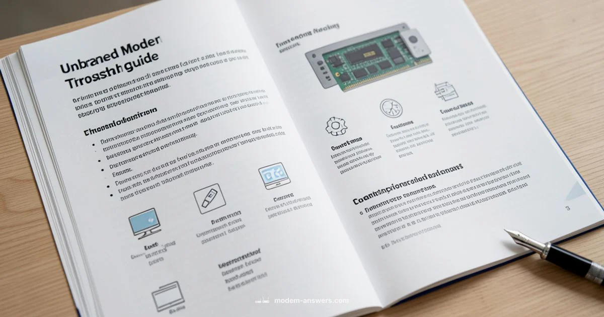 Modem Health Check - Modem Answers