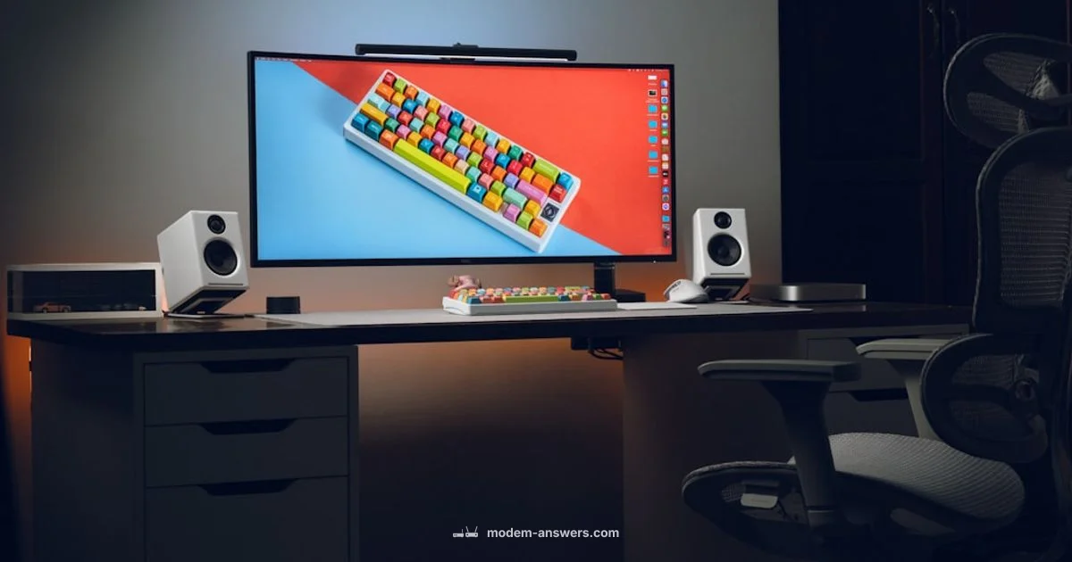 Orange Light Guide - Modem Answers