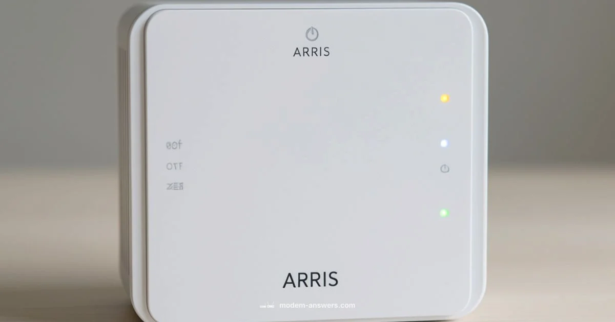 Arris Modem Lights Guide - Modem Answers