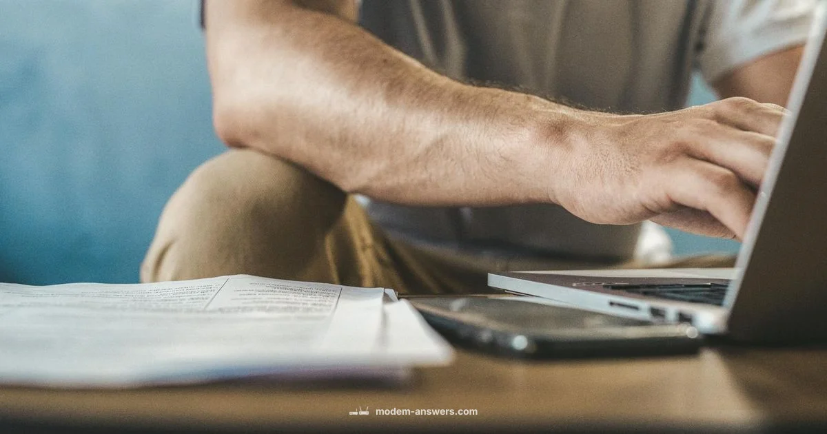 Modem LED Troubleshoot - Modem Answers