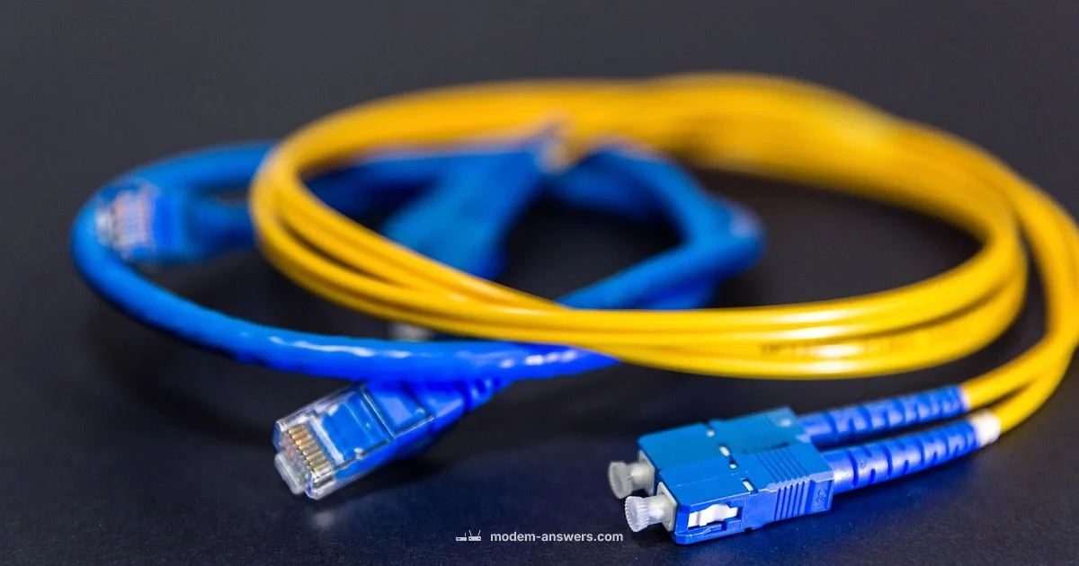 Fiber Optic Removal - Modem Answers