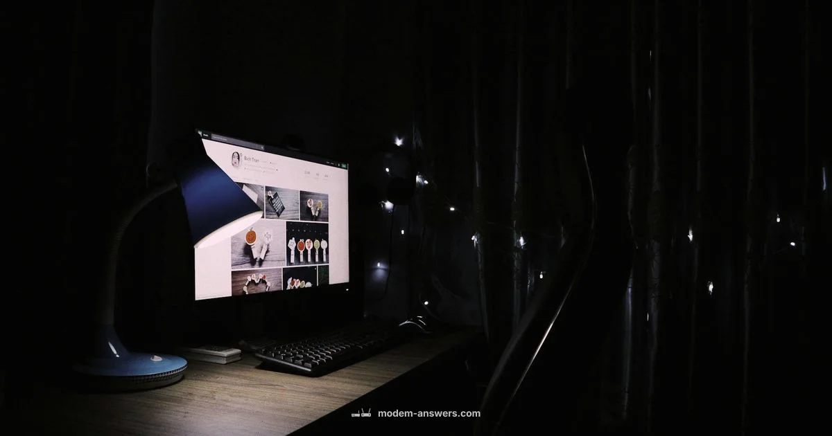 Red Light Modem Guide - Modem Answers