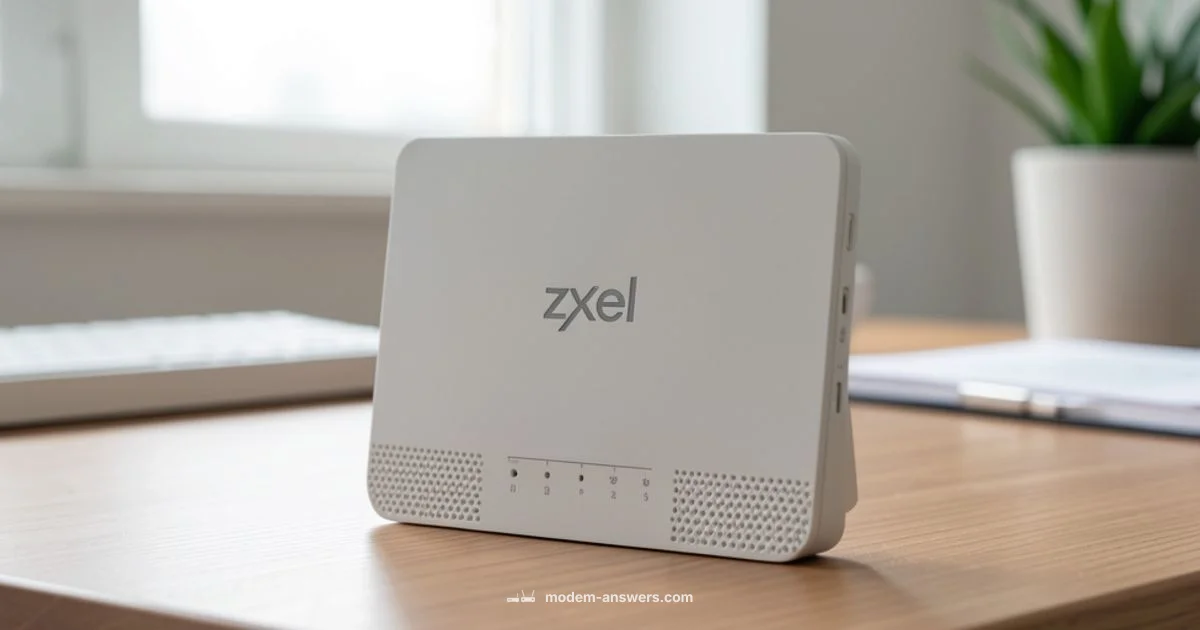 Zyxel PK5001Z Guide - Modem Answers