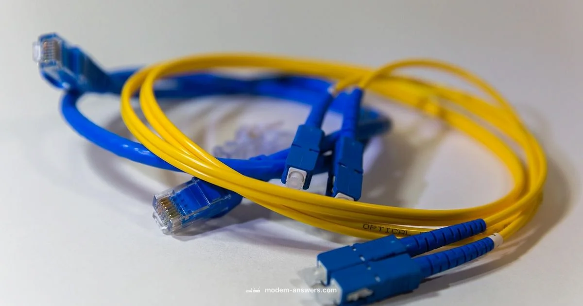 Fiber Internet Setup - Modem Answers