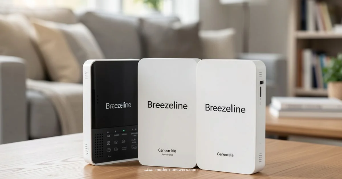 Approved Breezeline Modems - Modem Answers