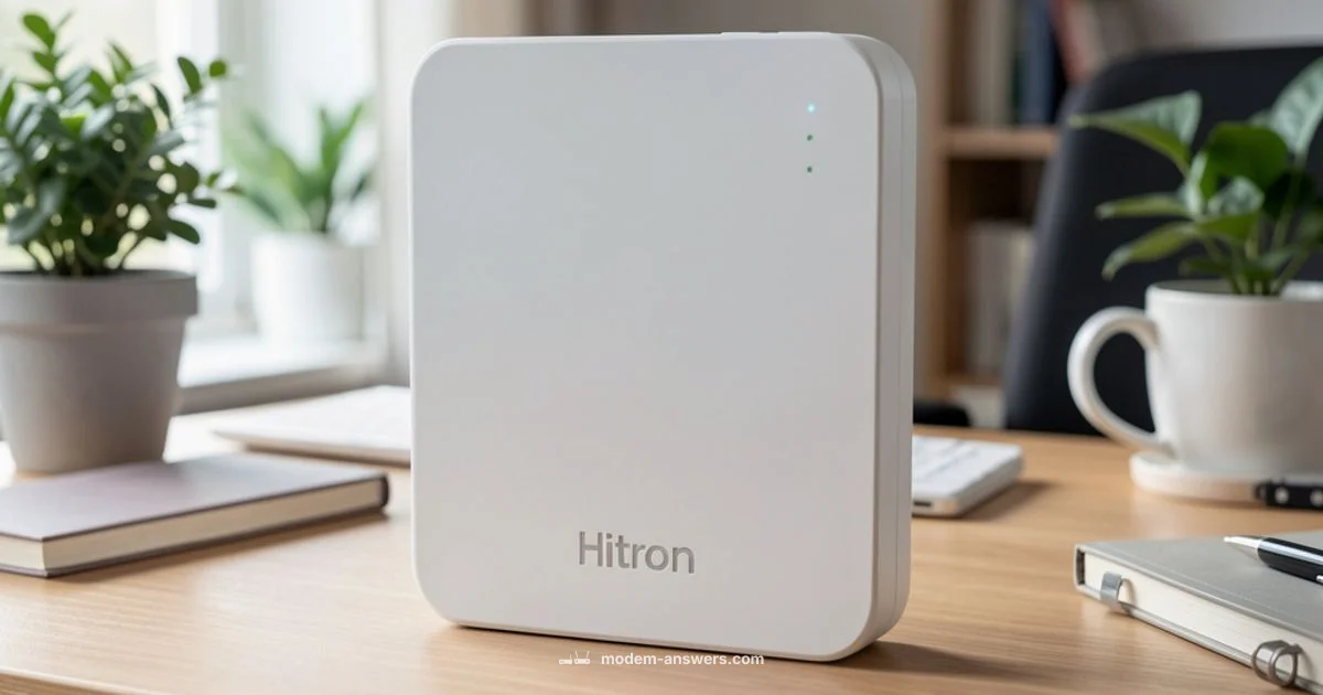 Hitron Modem Basics - Modem Answers