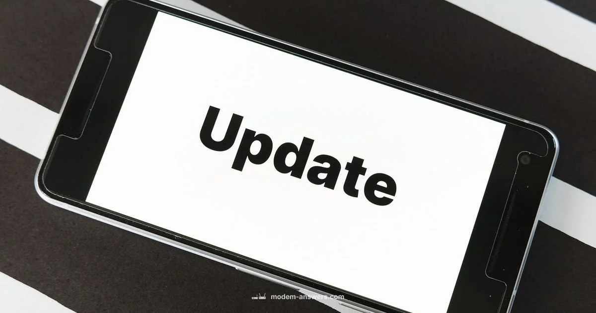 Update Your Modem - Modem Answers