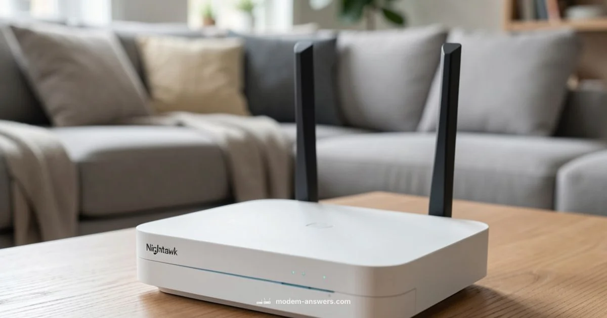 Nighthawk All in One - Modem Answers