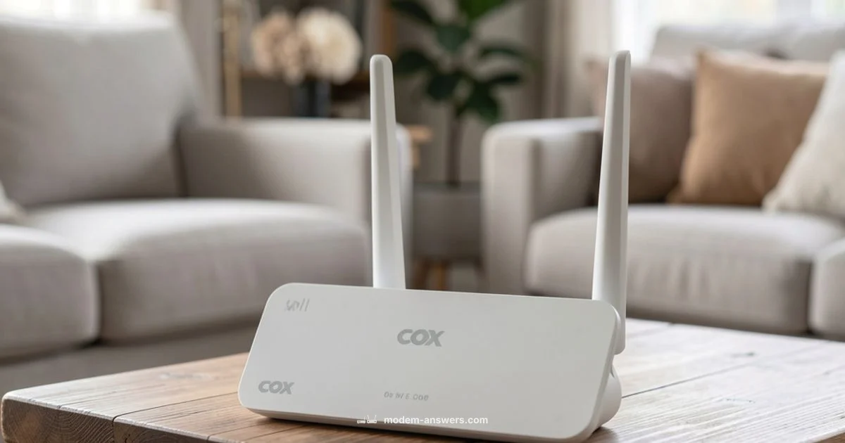 Cox Modem Wifi Guide - Modem Answers