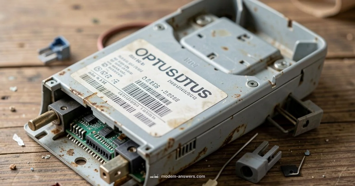 Old Optus Modem Disposal - Modem Answers