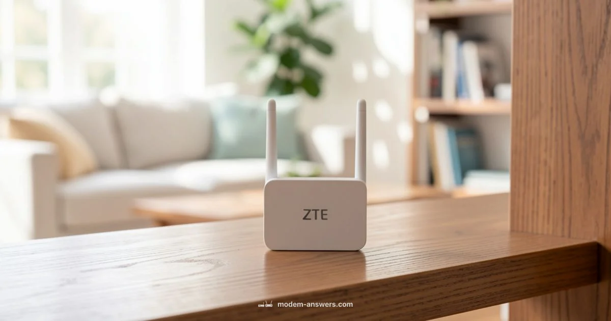 ZTE Modem Guide - Modem Answers
