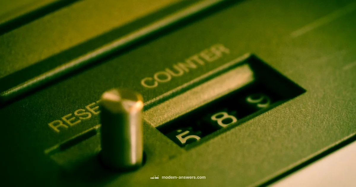 Modem Reset Timing - Modem Answers