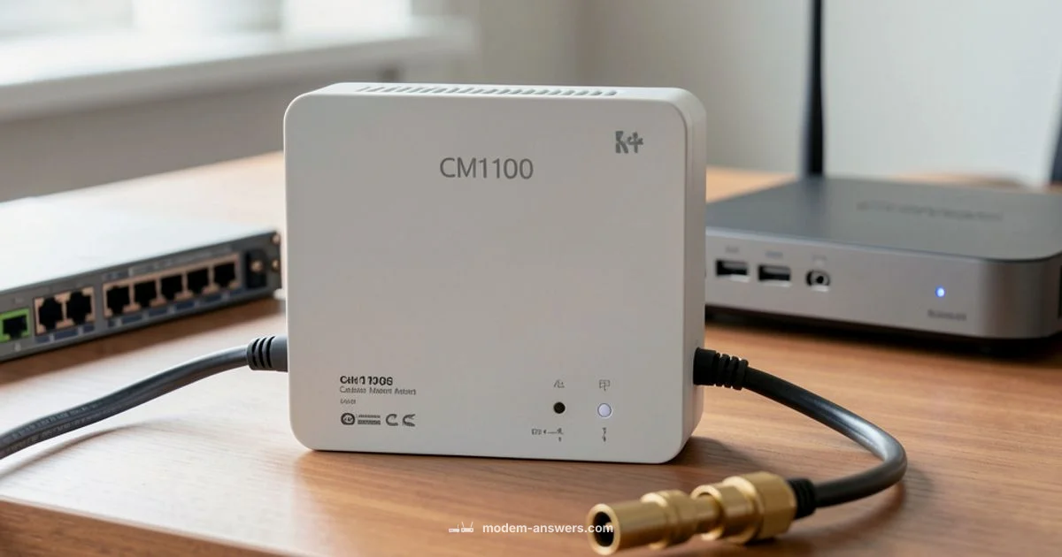 CM1100 Modem Overview - Modem Answers