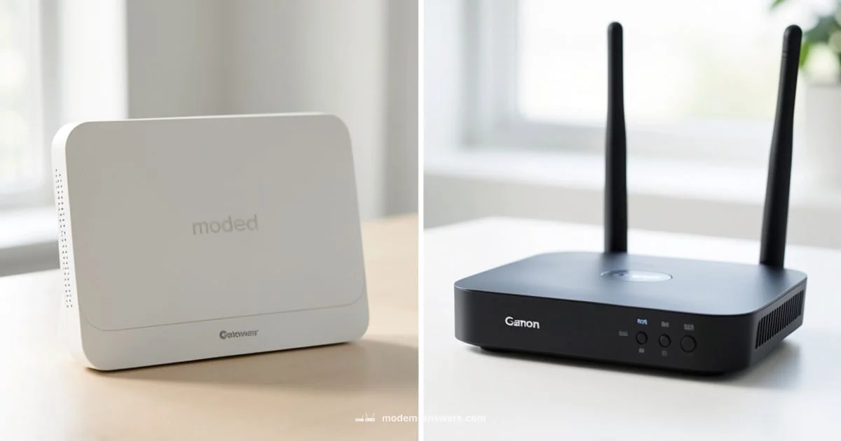 Modem vs Gateway - Modem Answers
