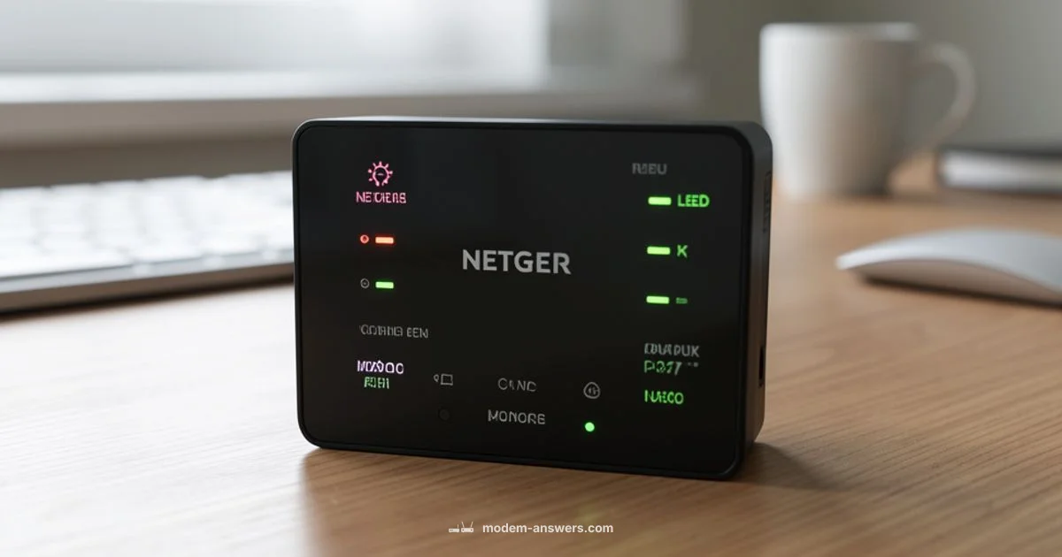 LED Status Guide - Modem Answers