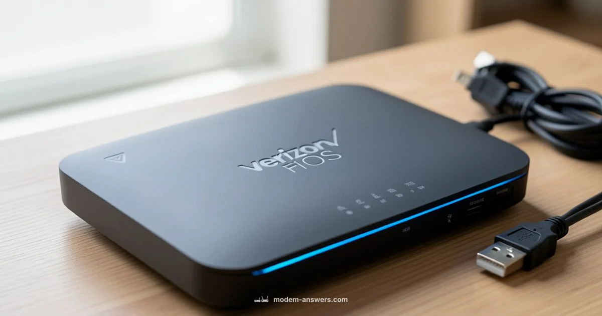 FiOS Modem Guide - Modem Answers