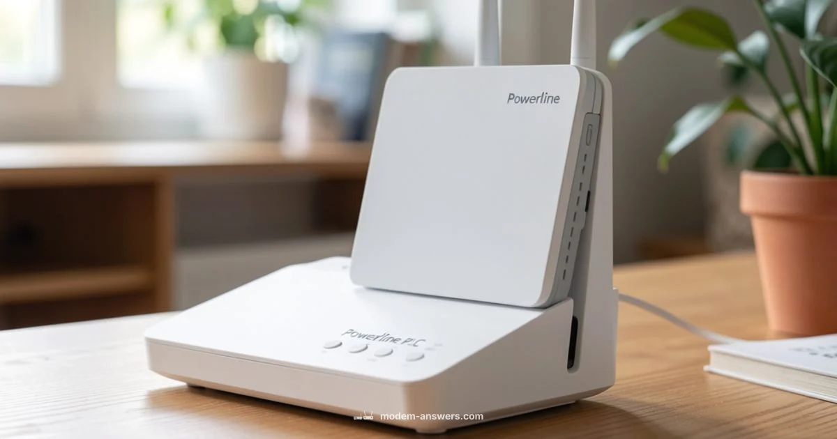 Powerline Networking - Modem Answers