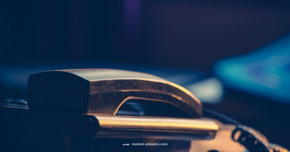 Voice Enabled Modem - Modem Answers