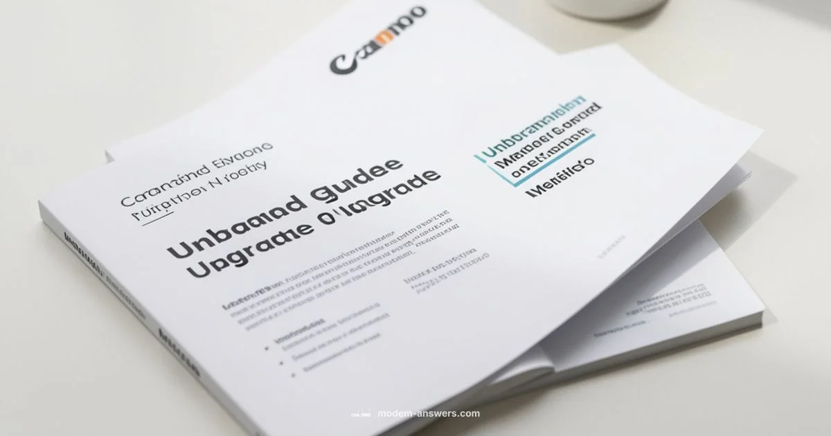 Upgrade Your Modem - Modem Answers